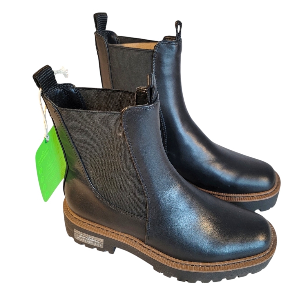 Sam Edelmon Laguna Black Chelsea Ankle Boot Mismatched Sizes 7.5 / 6.5